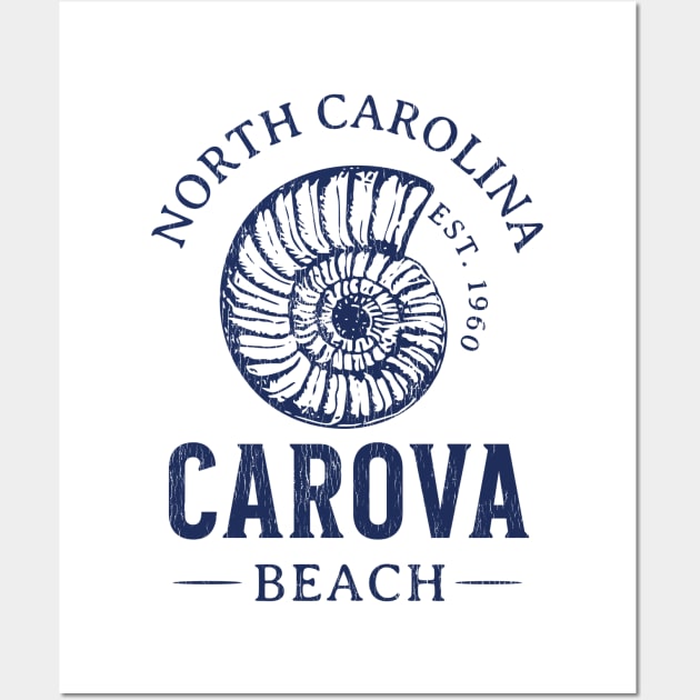 Carova Beach, NC Summertime Vacationing Seashell Wall Art by Contentarama